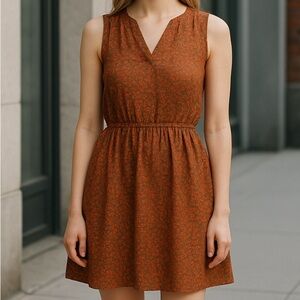 Q Mack Dress Sleeveless Womens Size XSmall  has pockets Lined Casual Comfy